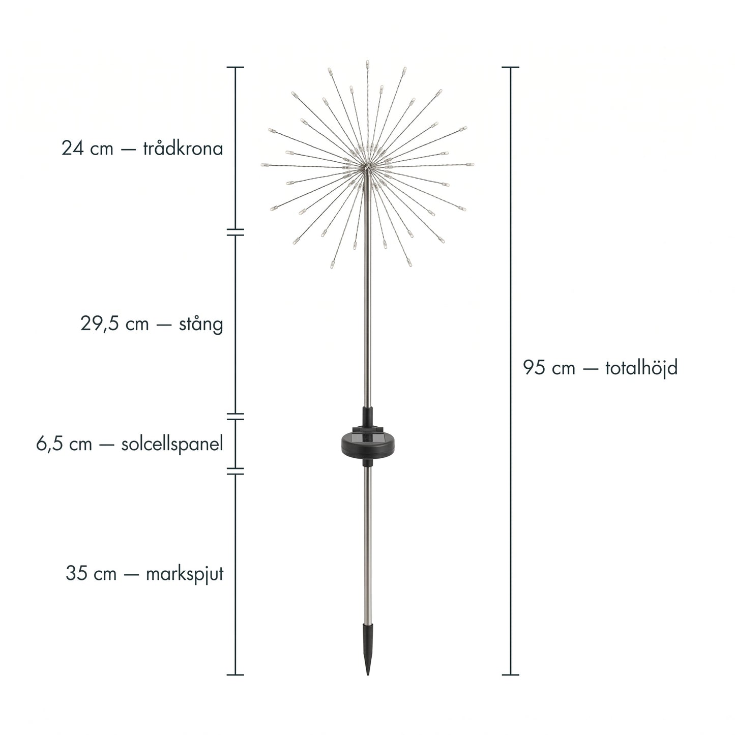 Stella – Solcelledrevet dekorationsbelysning